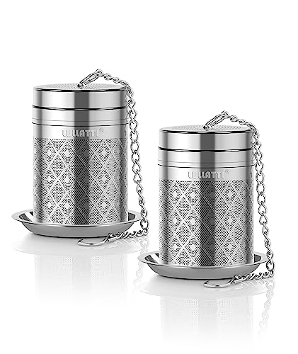 Tea Infusers for Loose Tea (Small-Diamond / 2 Pack)