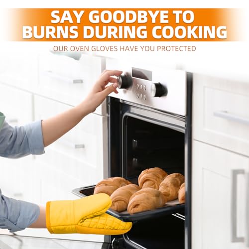 Mini Oven Mitts (Yellow)