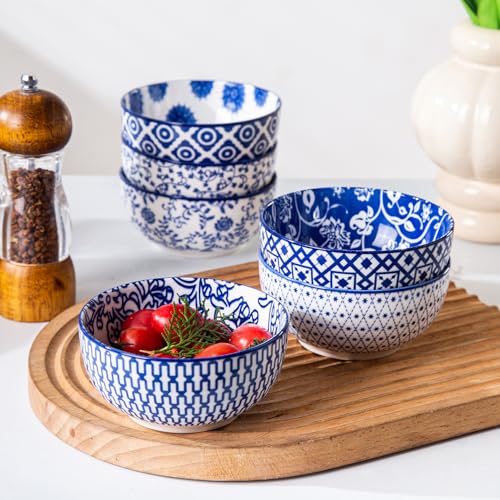 11 Oz Ceramic Small Dessert Bowls Set of 6 (6 Count)