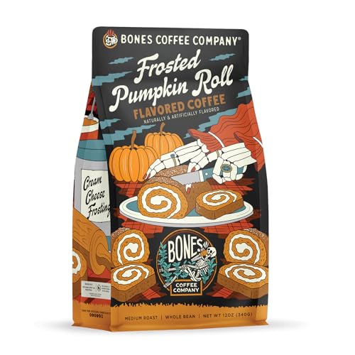 Frosted Pumpkin Roll Flavored Coffee (Pumpkin Roll (Whole Bean))