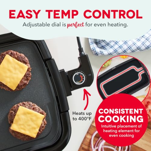 Deluxe Everyday Electric Griddle (Black)