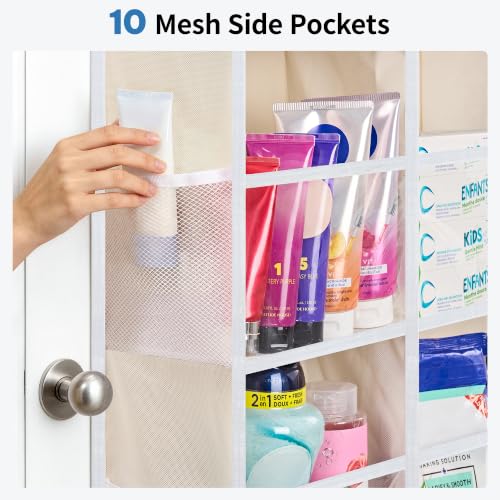 Over the Door Organizer (Beige / 1 Pack (Extra Large))