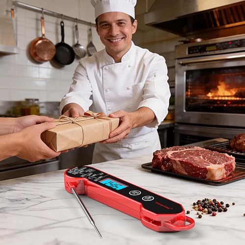 Professional Digital Meat Thermometer Instant Read Waterproof