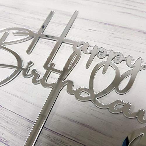 Happy Birthday Cake Topper for Birthday Party Decorations