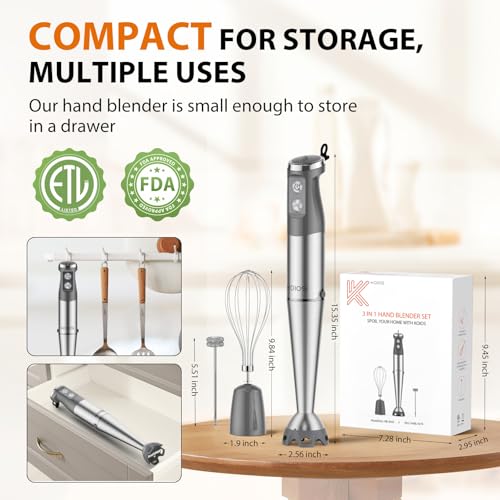 Immersion Blender (Silver)