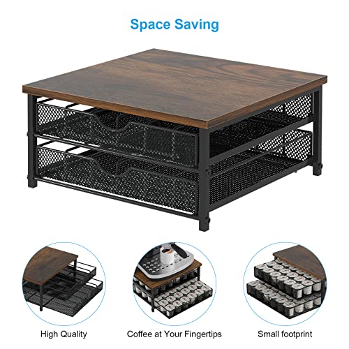 Coffee Pod Holder for Counter (Black)