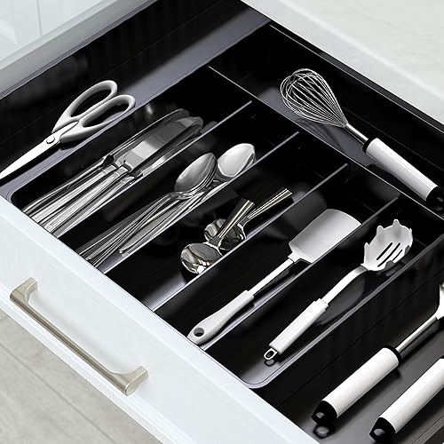 Expandable Kitchen Drawer Flatware Organizer