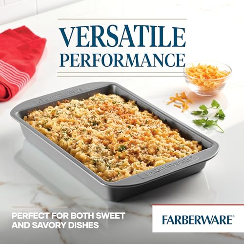 Nonstick Bakeware Rectangular Cake Pan with Lid for Baking