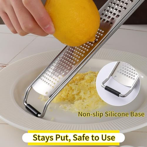 Elephant Shaped Handle Cheese Grater & Lemon Zester