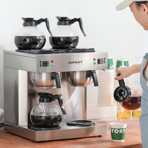 Dual Drip Commercial Coffee Maker (1.8LX 2)