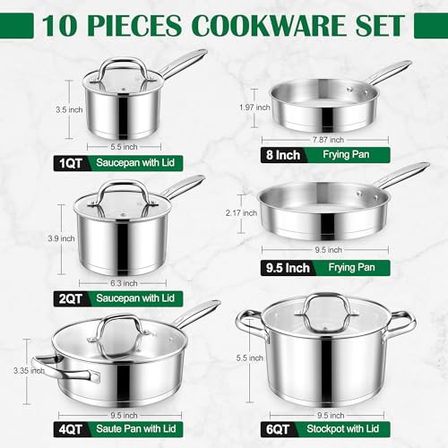 Stainless Steel Cookware Set