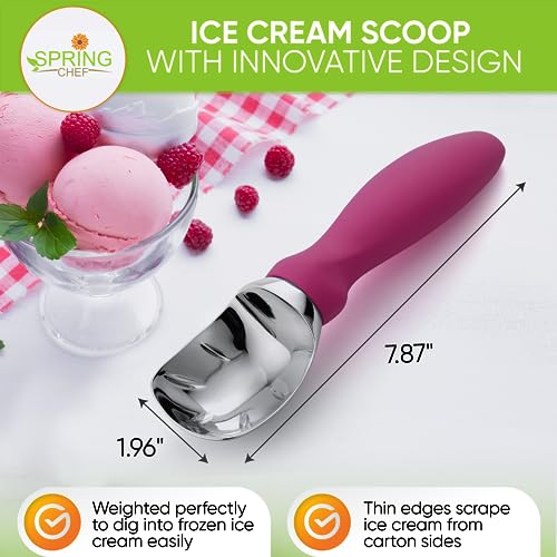 Heavy Duty Metal Ice Cream Scooper w