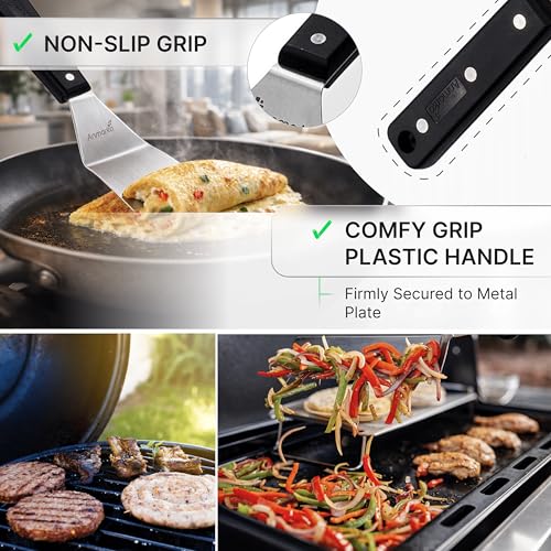 Stainless Steel Spatula Set (ABS plastic handle set)