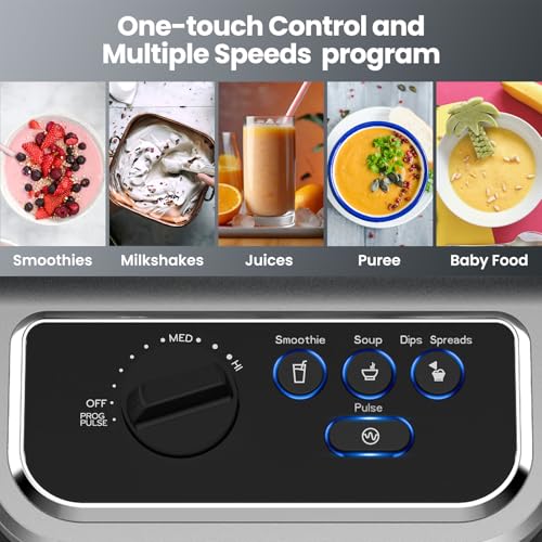 1500w Blender for Kitchen with Pre (1500W Commercial blender)