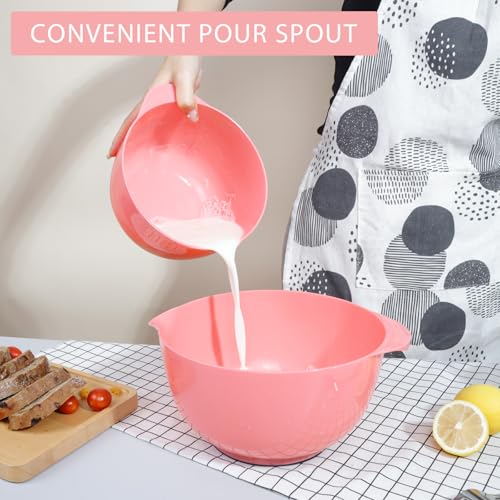 Classic Mixing Bowls Set of 4 (Red)