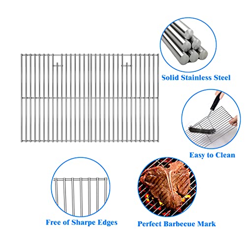 17" Cooking Grates for Home Depot Nexgrill 720 (17"D x 26.4"W)