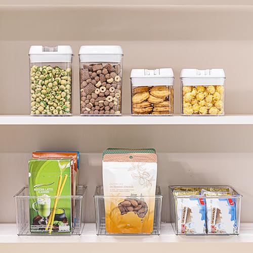 2 Pack Food Storage Organizer Bins (2 Pack)