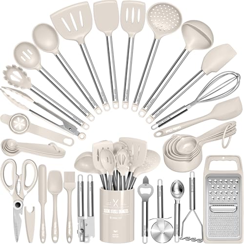 Kitchen Utensils Set (Khaki)