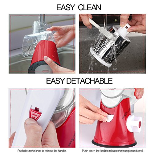 Rotary Cheese Grater Hand Crank