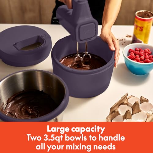 3.5 Qt Hand & Stand Mixer (Hand & Stand Mixer / Plum)