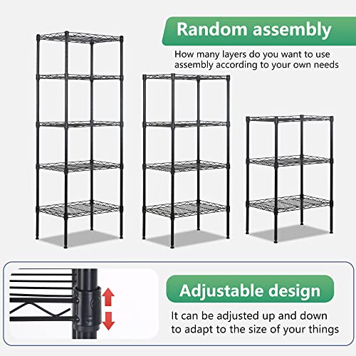 5 Tier Wire Shelf