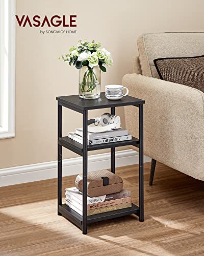 Side Table Small End Table (Ink Black)