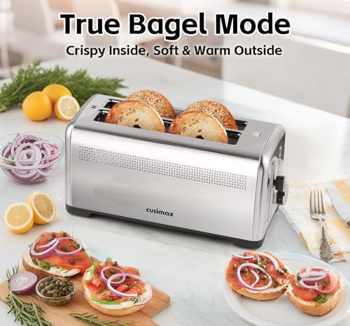 4 Slice Toaster (Silver)