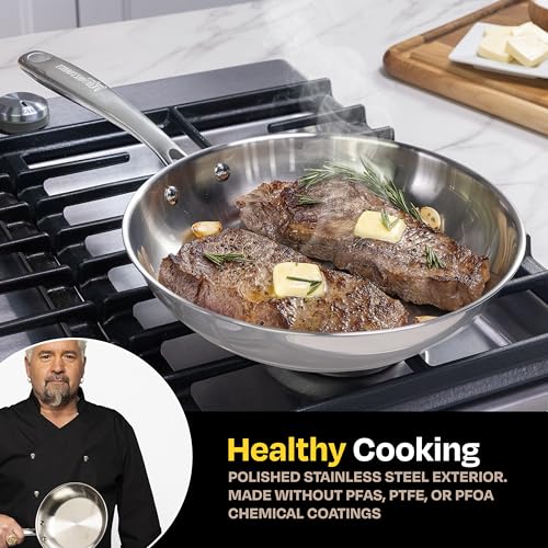 10.3" Stainless Steel Frying Pan (10.3")