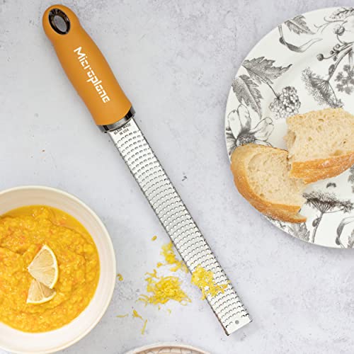Premium Zester Grater in Mustard
