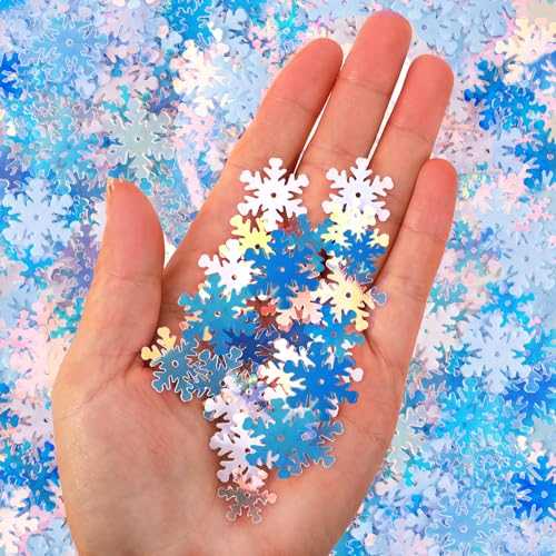 Christmas Snowflakes Confetti Decorations (Winter)