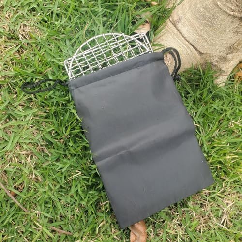 2Peices Backpacker Bushcraft Grill Grate Stainless Steel BBQ Cooking Grill Mesh Campfire Grill Square Round for Camping