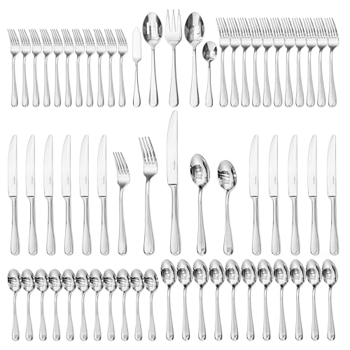 Silverware Set for 12 (65-piece)