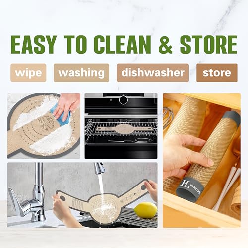 Silicone Baking Mat 4 (Gray-4pcs)