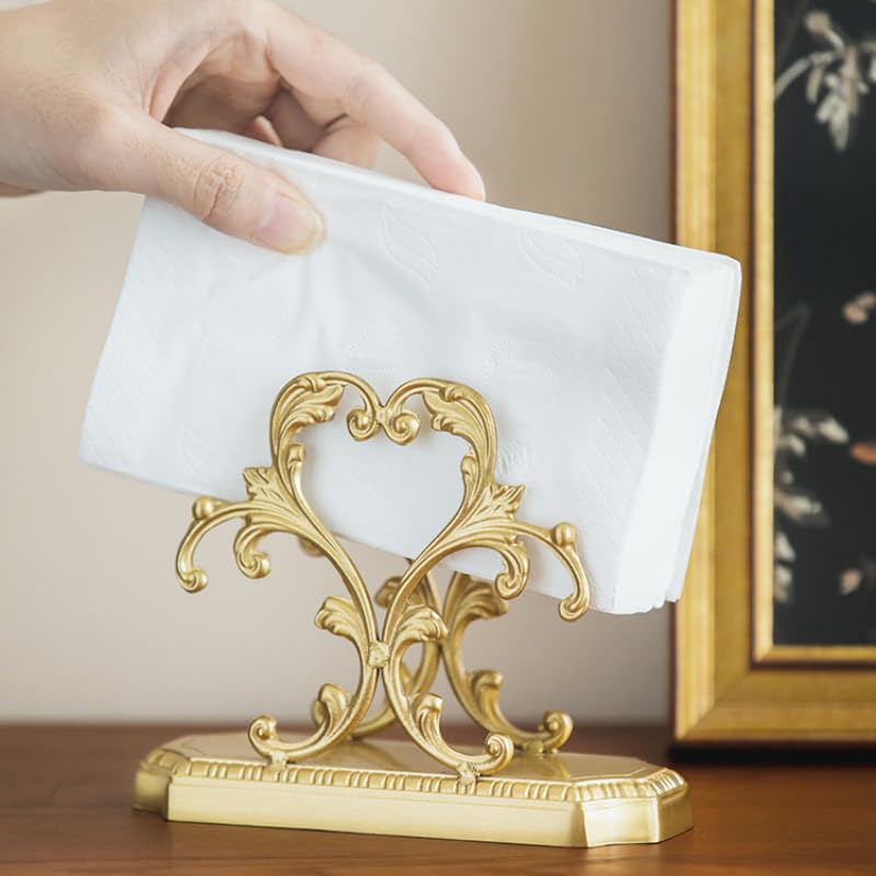 Luxurious Gold Napkin Holder for Table