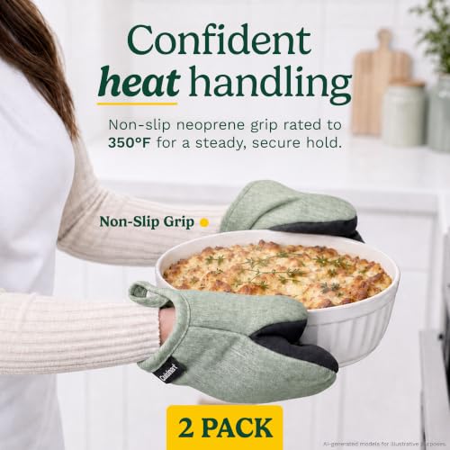 Cuisinart Mini Oven Mitts (Sage)