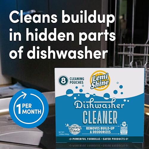 Natural Dishwasher Cleaner and Deodorizer (14.08 Ounce (Pack of 1))