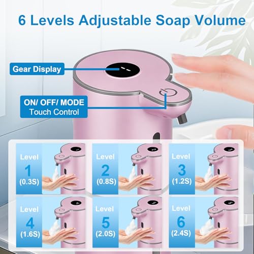 Automatic Foaming Soap Dispenser Touchless (Rose Gold / Foam)