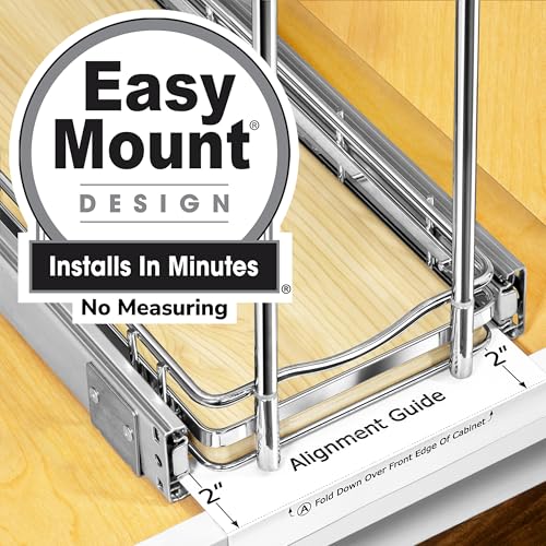 LYNK Élite 3 Tier Spice Rack Organizer Cabinet