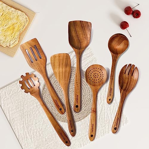 Wooden Kitchen Utensil Set (7 PCS Set)