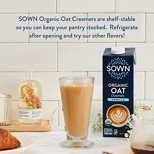 Organic Oat Creamer Vanilla (32 Fl Oz (Pack of 1))