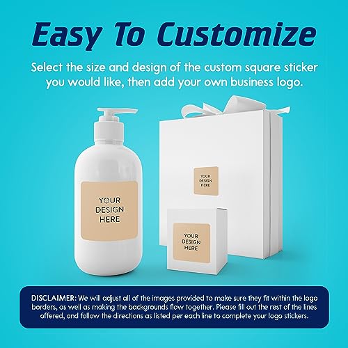 Custom Vinyl Stickers Your Image (100 Count)