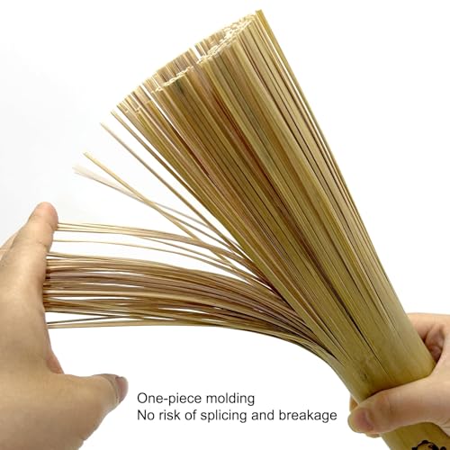 2 Pack Upgraded Bamboo Wok Brush (Small≈Ø1.7"×11")
