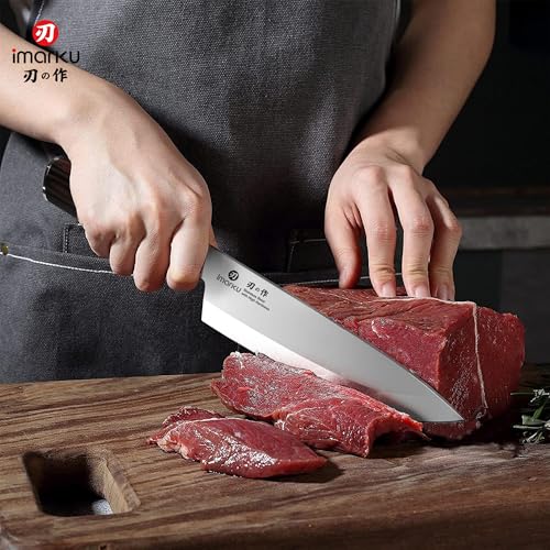 8 Inch Japanese Chef Knife (Classic Black)