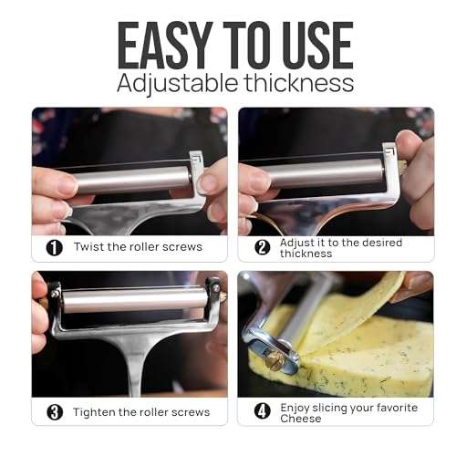 Stainless Steel Wire Cheese Slicer (Silver)