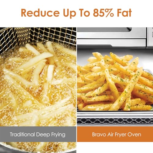 Bravo XL Air Fryer Toaster Smart Oven (Silver / 30 Qt)