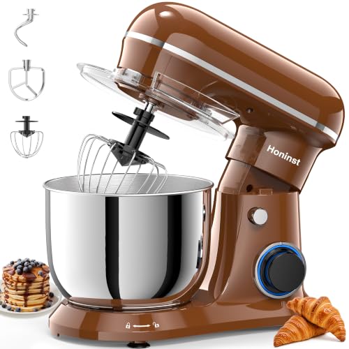 4QT Electric Stand Mixer (Brown)