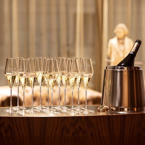 Quatrophil Champagne Glasses Crystal (2 Pieces (1 Pack))