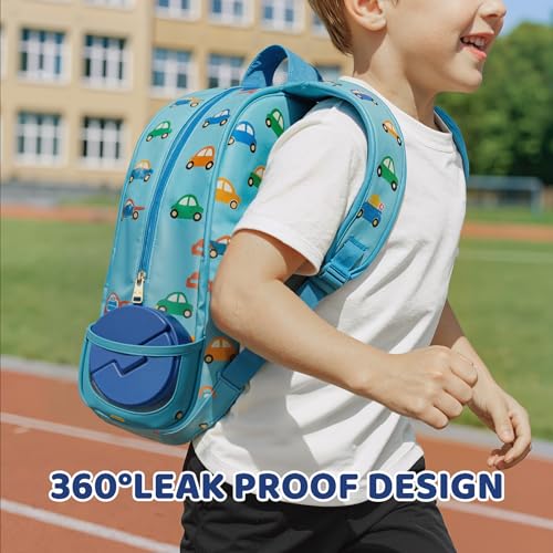 14.5oz Soup Thermo for Hot Food Kids Vacuum Insulated Food Jar Twist (Blue)