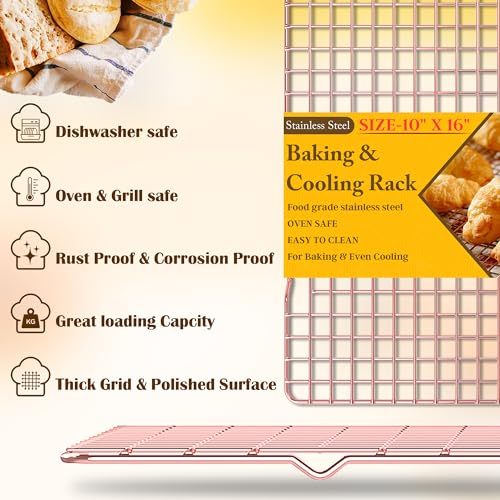 2 PCS Cooling Racks for Cooking and Baking
