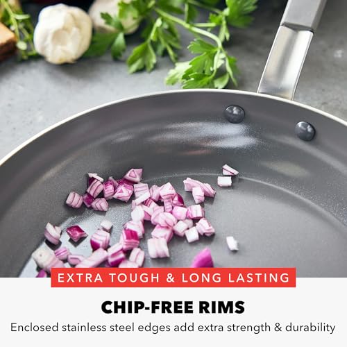 x Bobby Flay Stainless Steel 12 Piece Cookware Pots & Pans Set (12 Piece Cookware Set / Stainless Steel)